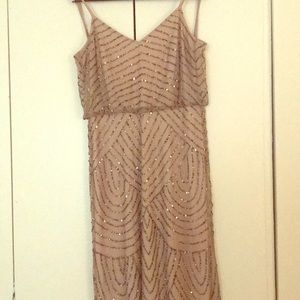 Adrianna Papell - Embellished Blouson Gown